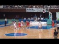 インターハイバスケ２０１５女子準決勝　桜花学園（愛知）白対明星学園（東京）橙part２