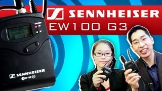 Sennheiser EW100 ENG G3 Wireless Microphone for DSLR Video Camera