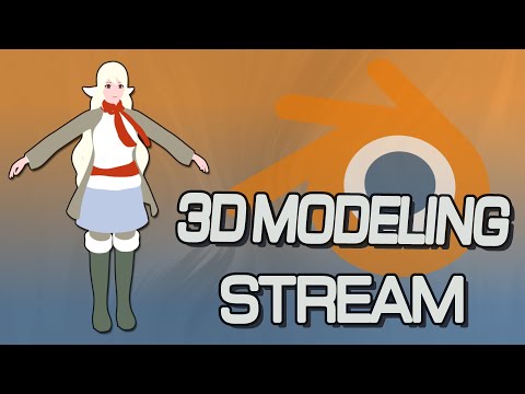 Rigging and Animating – Blender Game Character Modeling Stream