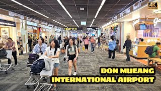 Inside Don Mueang International Airport (DMK) | Bangkok, Thailand | 4K