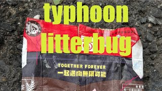 Picking Up Trash After Typhoon in TAIWAN| Out with my New MAMMUT Trion 15L Rolltop Backpack ￼老外撿垃圾