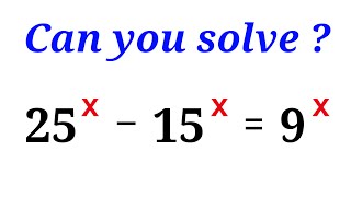 Equation Solving | Olympiad Mathematics | You should use this trick