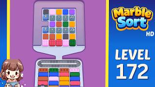 Marble Sort Level 172 Solution Walkthrough