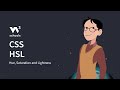 CSS - Colors HSL - W3Schools.com