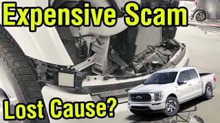 Fixing a Failed salvage Rebuild 2022 Ford f150 Platinum. Copart Scam!!