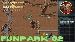 Command \u0026 Conquer Remastered - Funpark Dinosaur Campaign - FUNPARK 02 (Hard)