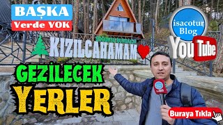 ⭐️2 Günde Kızılcahamam Gezilecek Yerler Rehberi 🌲Kızılcahamam Soğuksu Milli Parkı Bungalov Evleri