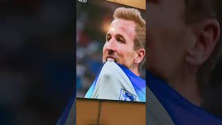 Harry Kane Penalty miss reaction - England vs France World Cup 2022
