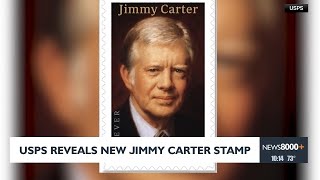 USPS reveals new Jimmy Carter stamp