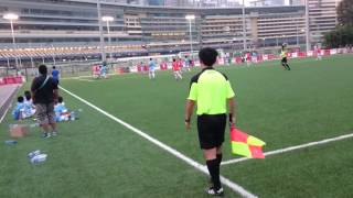 U14甲組聯賽2015年至16年南區對觀塘， 臨完埸時比觀塘逼和3比3part 3