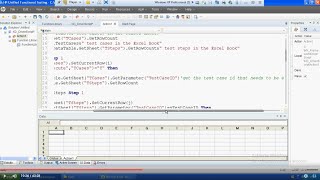 A Prototype of a Keyword driven framework in HP UFT.