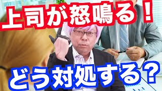 暴言、怒鳴る上司の対処法【精神科医・樺沢紫苑】