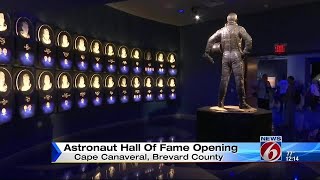 Astronaut Hall of fame opening