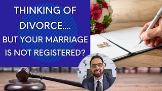 [D125] Want to Get A Divorce?But Your Marriage Is Not Registered/Explained By A South African Lawyer