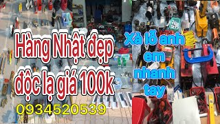 SĂN HÀNG BÃI NHẬT GIÁ CHỈ TỪ 100K - ĐỒ GHỀ NHẬT ĐỘC LẠ , MÁY KHOAN PIN , MÁY BƠM HƠI GIA ĐÌNH