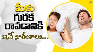 మీకు గురక రావడానికి ఇవే కారణాలు... | PMC Health