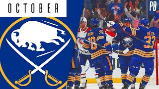 NHL - ALL Buffalo Sabres Goals (October 2021) | Highlights