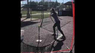 2023 C/Ut Audrey Lacina 10/6/20 hitting