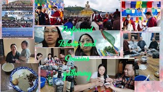 Babyshower/khodhikali hundred thousand feast offering/with cousin/Tshokor at Babesa choekhang