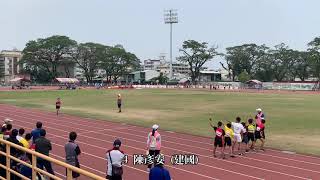 110.3.7 110年屏東縣中小學聯運國小男童大隊接力 - 屏東市代表隊第1名