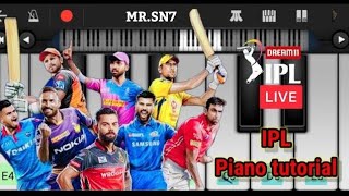 IPL piano Tutorial on Walk Band || IPL Theme Song 2021. #ipl #walkband