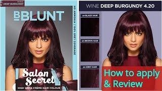 BBlunt Salon Secret - Deep Burgundy