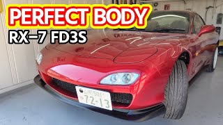 ついに外装完成！フロントバンパー塗装して理想の形になった【#80 Mazda RX-7 FD3Sレストア】