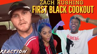 I introduced BJ.. FINALLY!! 🤣 Zach Rushing “My First Black Cookout” Reaction | ImStillAsia