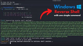 Windows Reverse Shell with One Command | Security Awareness