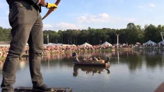 Oderus Urungus Viking Funeral Flaming Arrow Shot, GWAR-B-Q 2014