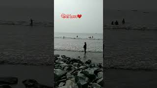 Digha sea beach water waves 🌊⛱️ | beautiful weather 🌞❤ | #shortvideo​ #dighaseabeach​ #viralshorts​