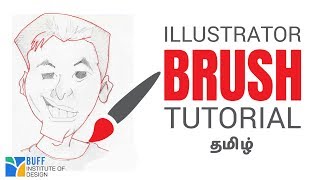 Complete Illustrator Paintbrush Tool Tutorial in Tamil | Illustrator Tutorial in தமிழ் | BIOD