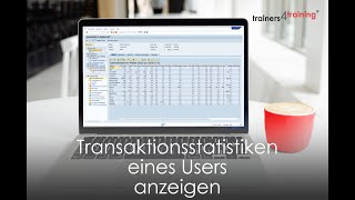 Anzeigen einer Statistik der aufgerufenen Transaktionen eines Users