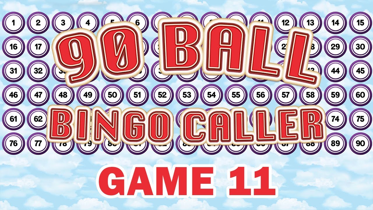 90 Ball Bingo Caller Game - Game 11 - YouTube