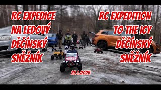 RC Expedice na ledový Děčínský Sněžník 25.1.25 #absima #rcexpedition #rcadventures