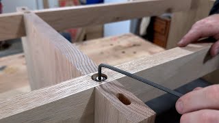 Threaded Inserts On Half Lap Joints