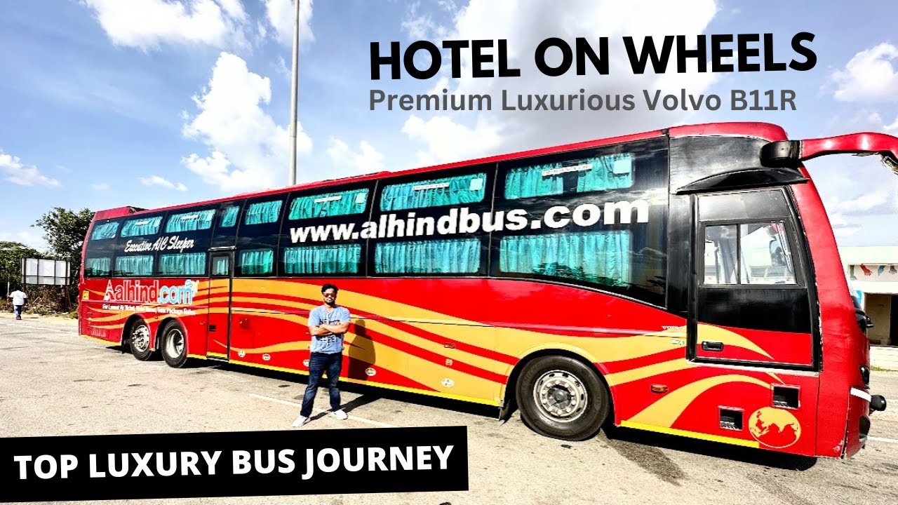 2.5 CRORE Ki Super Premium Luxury Volvo B11R Multi Axle AC Sleeper Bus ...