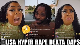 😭Vybz Kartel Vs Dexta Daps Lisa Hyper Pull Up MAD! Foota Hype Did Warn Everybody Chronic Get Mention