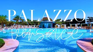 [4K] La Piscina Palazzo Versace Beach Club Dubai September 2023