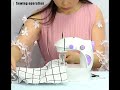 Mini Sewing Machine Showing for beginners-FHSM-201