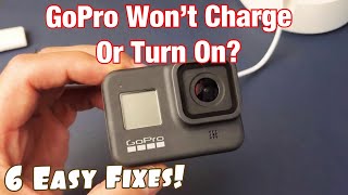 GoPro Hero 8/7/6/5: Won't Turn On or Charge? FIXED (6 Easy Solutions)