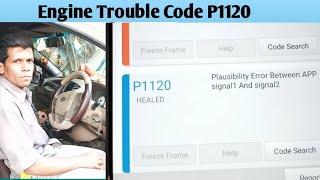 Engine Trouble Code P1120