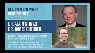 Defeat Duchenne Canada: 2024 Research Grant Update - Dr. Alain Stintzi