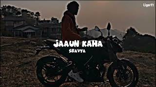 Sravya - Jaaun kaha [lyrics video] @LigerYT78