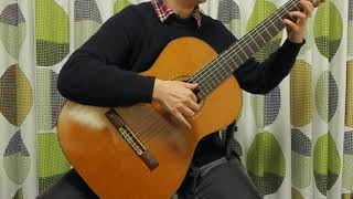 Carulli, F.- Andantino/カルリ「アンダンティーノ」#2021アンダンティーノ王国民 Guitar built by Yuichi Imai (Y.J.-1 1988 635mm)