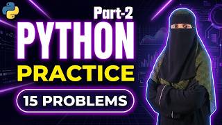 🔥 15 Python Problems Every Programmer Should Solve!Part-2