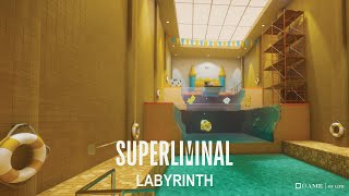 Superliminal | 7. LABYRINTH (walkthrough and collectibles guide) ⋮ スーパーリミナル | 7. 迷路(英語音声+日本語字幕)