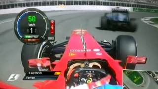 Alonso Vs Hamilton Onboard Canada 2013 F1