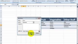 Dynamic Dropdownlist by Excel part 1