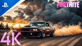 Fortnite | 4K HDR 60FPS | Rocket Racing | No Commentary Gameplay | PS5